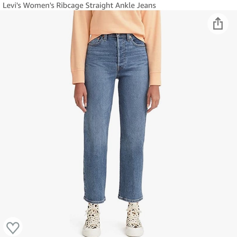Levi’s Ribcage Straight Leg Jeans